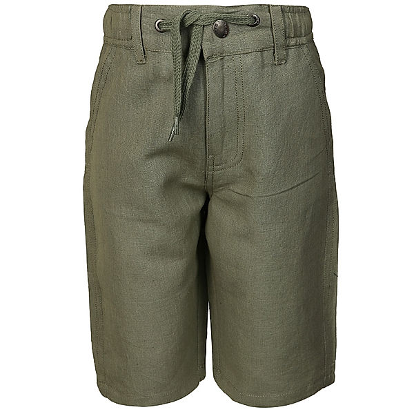 Hust & Claire Shorts HENRIK mit Leinen in khaki