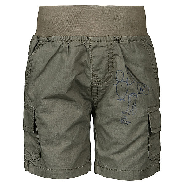 BLUE SEVEN Shorts LOOK AHEAD, LITTLE FRIEND in khaki