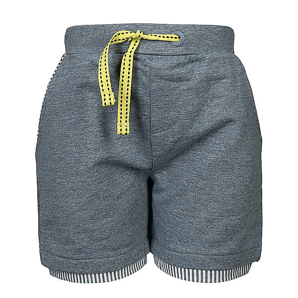 Steiff Shorts MINI BOYS – HELLO SUMMER in denim melange