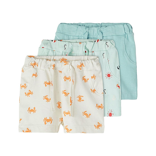 name it Shorts NBMJOE - COAST 3er Set in glacier