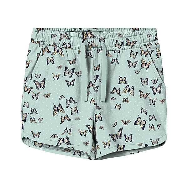 name it Shorts NKFVIGGA - BFLY in glacier