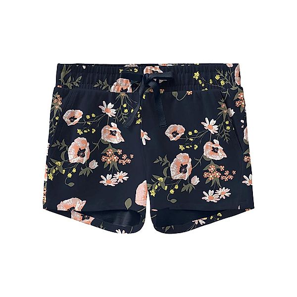 name it Shorts NMFVIGGA – BIG FLOWERS in dark sapphire