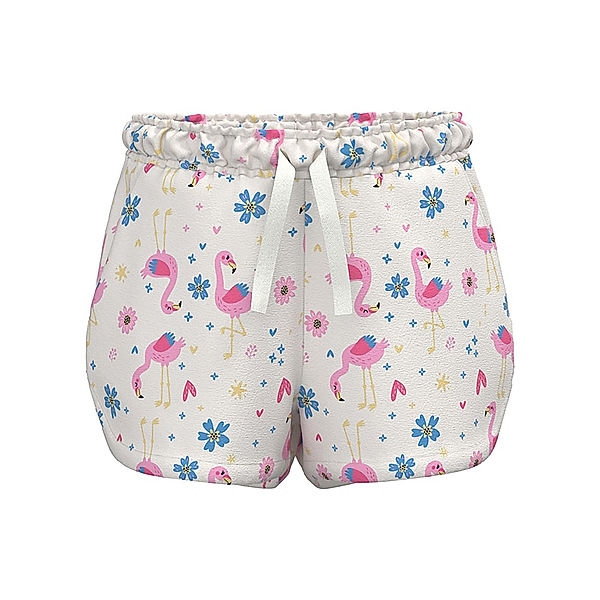 name it Shorts NMFVIGGA - FLOWMINGO in white alyssum