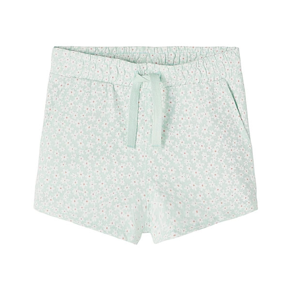 name it Shorts NMFVIGGA SMALL FLOWERS in glacier