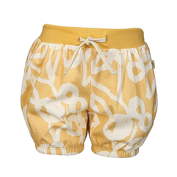 Sanetta Pure Shorts PURE – FLOWERS in gelb