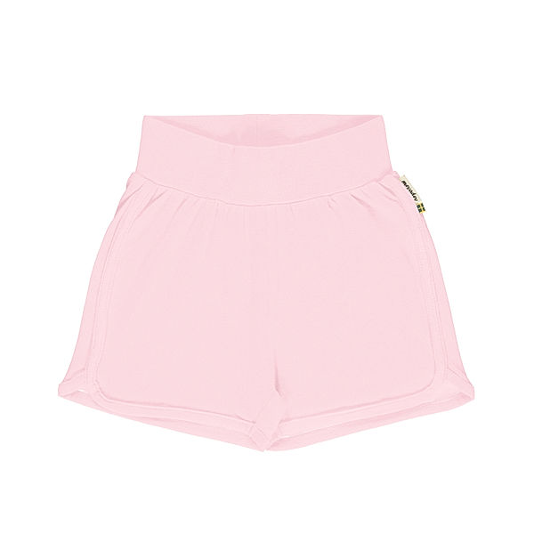 Maxomorra Shorts RUNNER - SOLID in pink soft