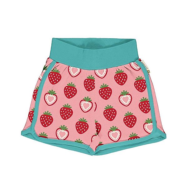 Maxomorra Shorts RUNNER – STRAWBERRY in rosa/rot