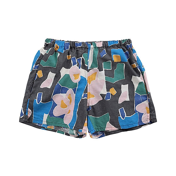 Bobo Choses Shorts STAINS in offwhite/blue