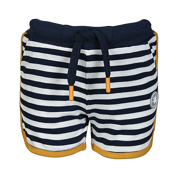 Sigikid Shorts SUMMER STRIPES in weiß/dunkelblau