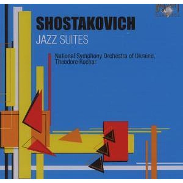 Shostakovich-Jazz Suites, CD, Theodore Kuchar, National Symphony Orch.Ukraine