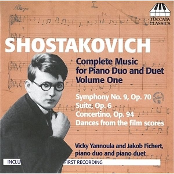 Shostakovich Piano Duo Vol.1, Vicky Yannoula, Jakob Fichert