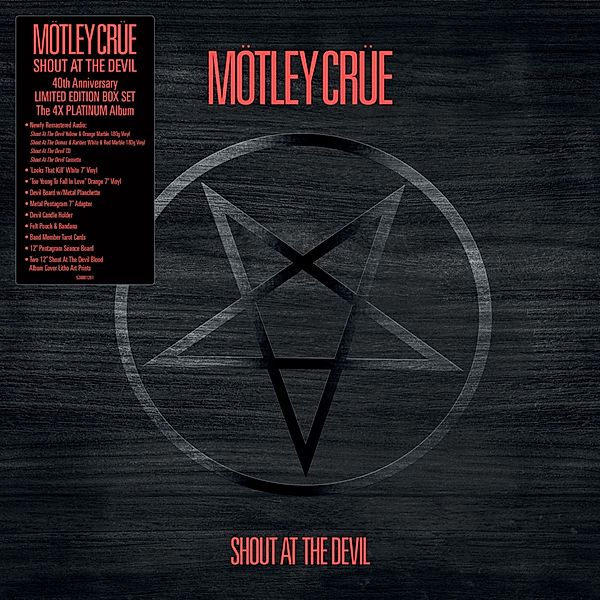 Shout At The Devil (40th Anniversary Box Set), Mötley Crüe