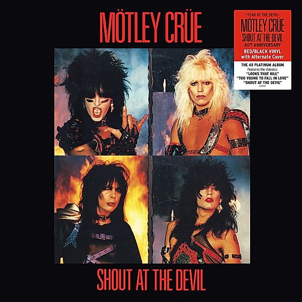Shout At The Devil(Black In Ruby Colored Vinyl), Mötley Crüe