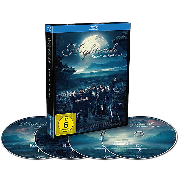 Showtime, Storytime (2CDs + 2BRDs), Nightwish