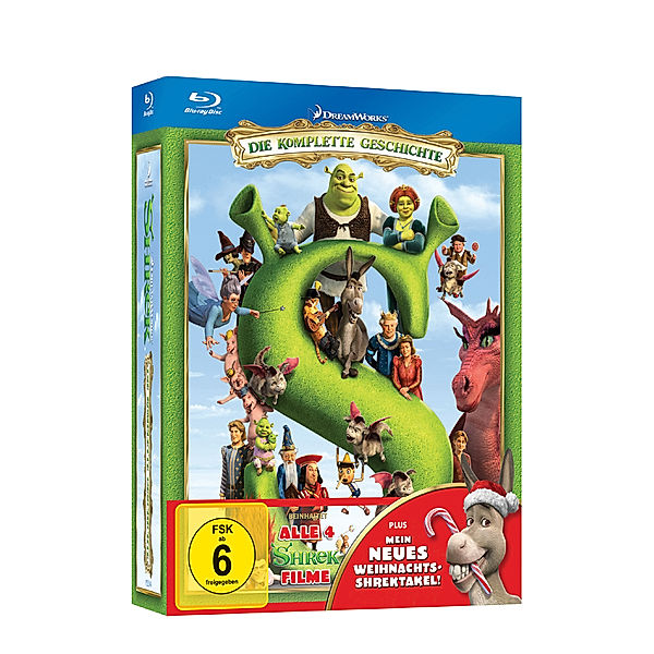 Shrek 1-4 Box, Ted Elliot, Terry Rossio, Joe Stillman, Roger S. H. Schulman, David N. Weiss, J. David Stern, Andrew Adamson, Howard Michael Gould, Jeffrey Price