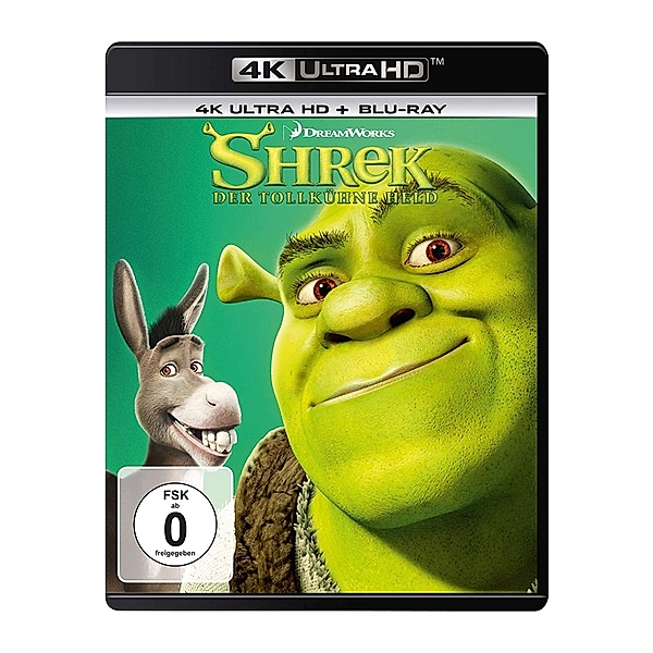 Shrek - Der tollkühne Held (4K Ultra HD), Esther Schweins Randolf Kronberg Sascha Hehn