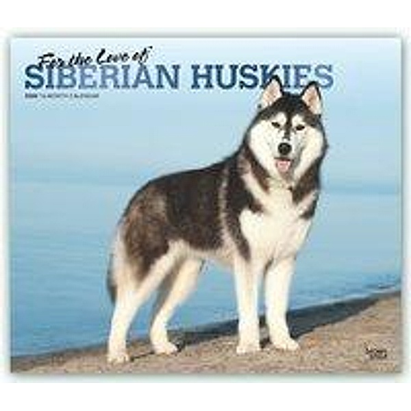 Siberian Huskies - For the love of 2020, BrownTrout Publisher