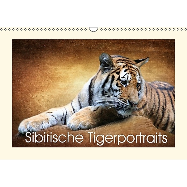 Sibirische Tigerportraits (Wandkalender 2018 DIN A3 quer) Dieser erfolgreiche Kalender wurde dieses Jahr mit gleichen Bi, Heike Hultsch