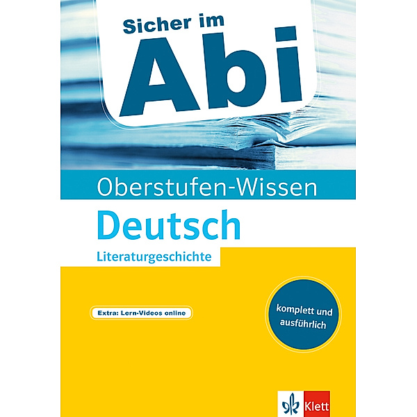 Sicher im Abi / Oberstufen-Wissen / Klett Sicher im Abi Oberstufen-Wissen Deutsch - Literaturgeschichte