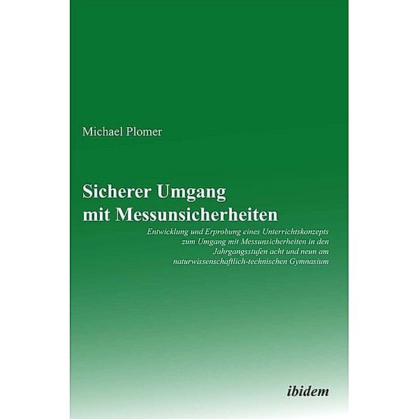 Sicherer Umgang mit Messunsicherheiten, Michael Plomer