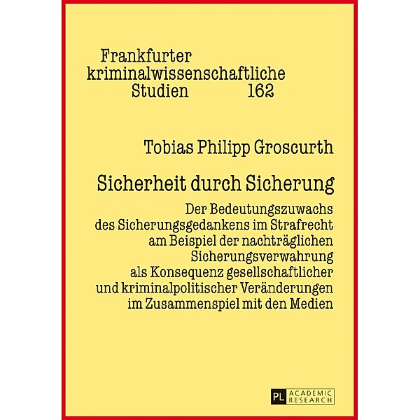 Sicherheit durch Sicherung, Groscurth Tobias Philipp Groscurth