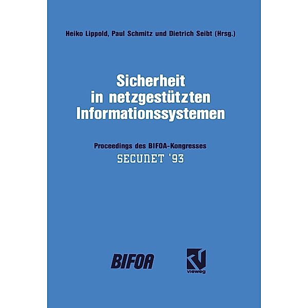 Sicherheit in netzgestützten Informationssystemen, Heiko Lippold