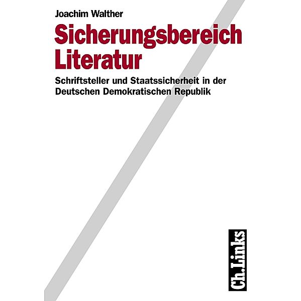 Sicherungsbereich Literatur / Analysen und Dokumente Bd.6, Joachim Walther