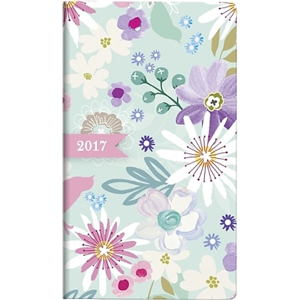 Sichtkalender (15 x 9 cm) Flowers 2017