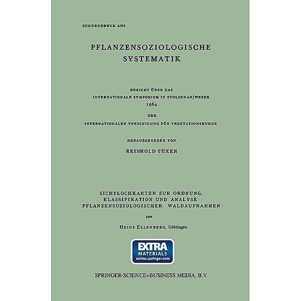 Sichtlochkarten zur Ordnung, Klassifikation und Analyse Pflanzensoziologischer Waldaufnahmen / Berichte über die Internationalen Symposia der Internationalen Vereinigung für Vegetationskunde Bd.8