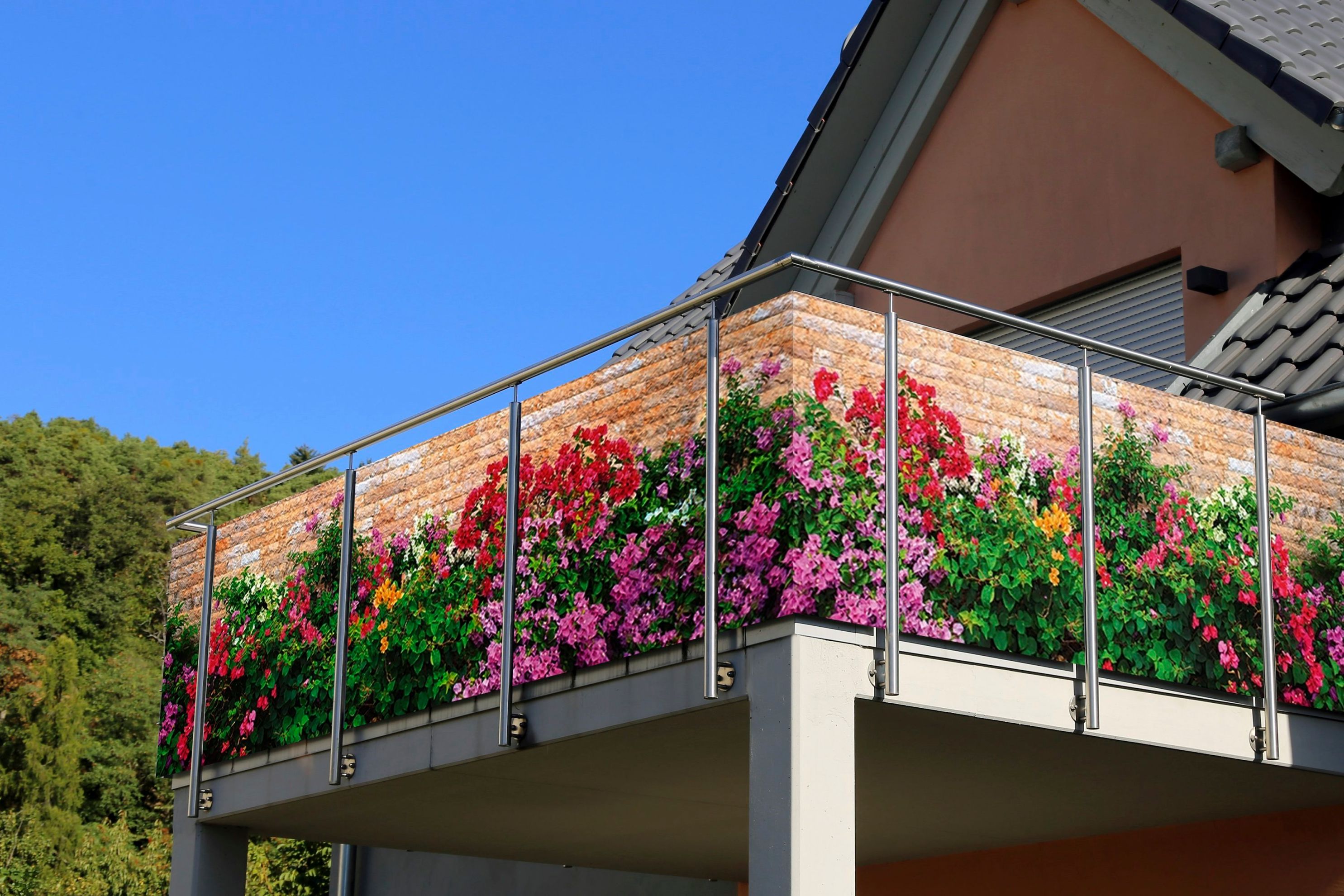 Sichtschutz Balkon, Terrasse Motiv: Blume bestellen | Weltbild.at
