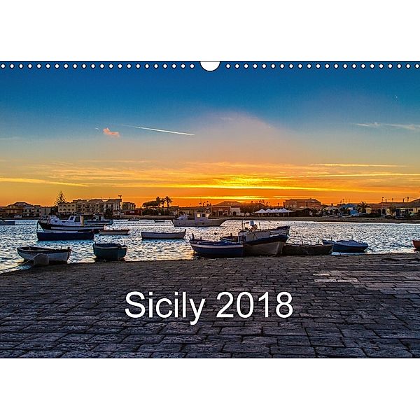 Sicily 2018 / UK-Version (Wall Calendar 2018 DIN A3 Landscape), Giuseppe Lupo