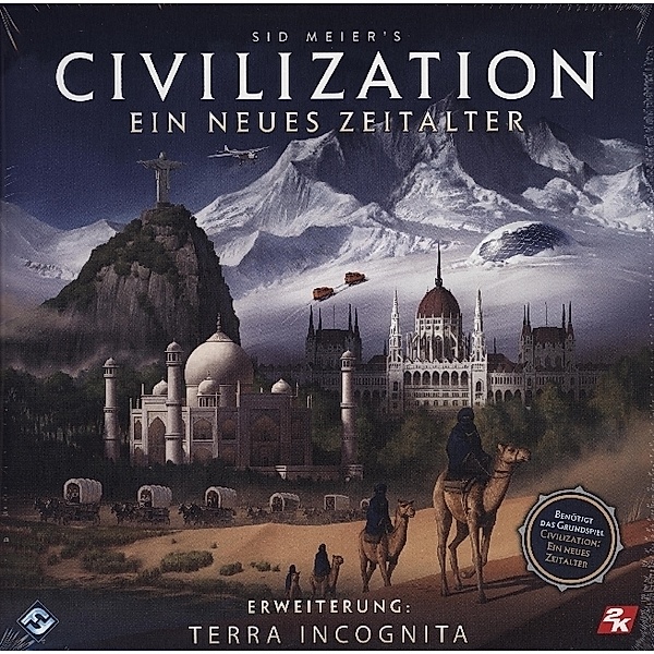2K Games, Fantasy Flight Games, Asmodee Sid Meier's Civilization, Ein neues Zeitalter - Terra Incognita (Spiel-Zubehör), James Kniffen