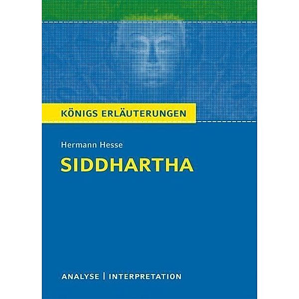 Siddhartha von Hermann Hesse. Textanalyse und Interpretation mit ausführlicher Inhaltsangabe und Abituraufgaben mit Lösungen., Hermann Hesse