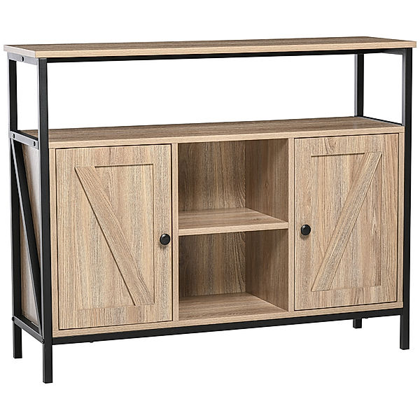 Sideboard mit Kippschutz natur (Farbe: naturholz)