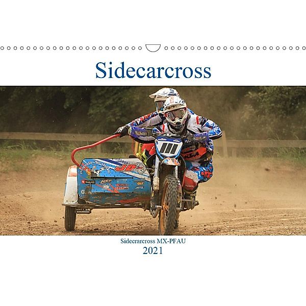 Sidecarcross (Wandkalender 2021 DIN A3 quer), MX-Pfau