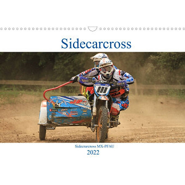 Sidecarcross (Wandkalender 2022 DIN A3 quer), MX-Pfau