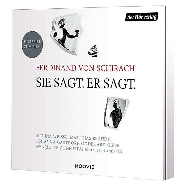 Sie sagt. Er sagt.,2 Audio-CD, Ferdinand Von Schirach