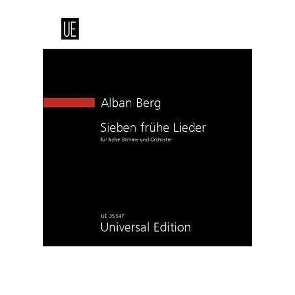 Sieben frühe Lieder, Alban Berg