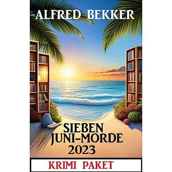 Sieben Juni-Morde 2023: Krimi Paket, Alfred Bekker