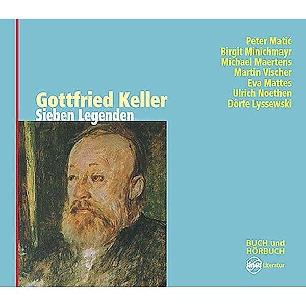 Sieben Legenden, 1 Audio-CD + Buch, Gottfried Keller