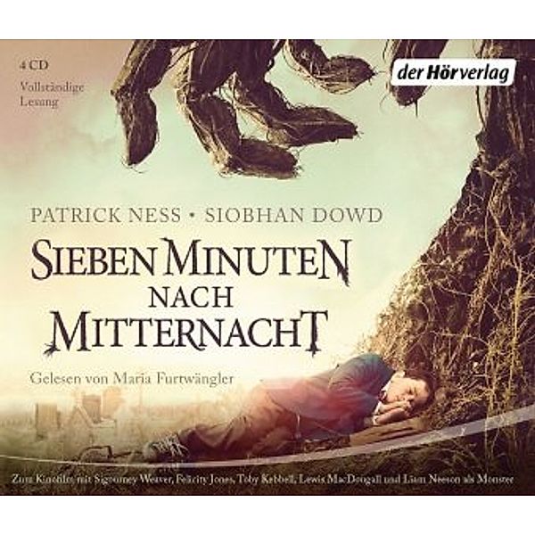 Sieben Minuten nach Mitternacht, 4 Audio-CDs, Patrick Ness, Siobhan Dowd