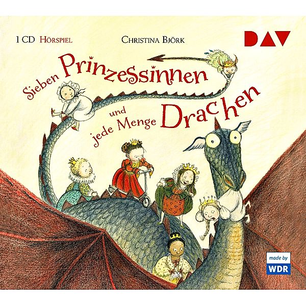 Sieben Prinzessinnen und jede Menge Drachen, CD, Christina Björk