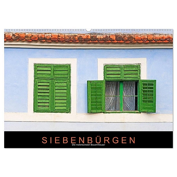Siebenbürgen - Die malerischsten Bauernhäuser (Wandkalender 2024 DIN A2 quer), CALVENDO Monatskalender, Martin Ristl