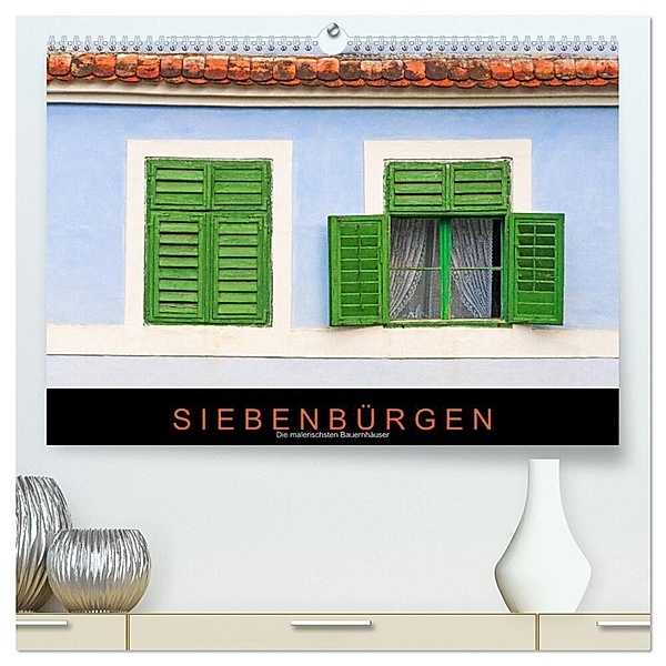 Siebenbürgen - Die malerischsten Bauernhäuser (hochwertiger Premium Wandkalender 2025 DIN A2 quer), Kunstdruck in Hochglanz, Calvendo, Martin Ristl