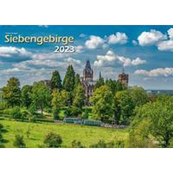 Siebengebirge 2023 Bildkalender A3 quer, spiralgebunden