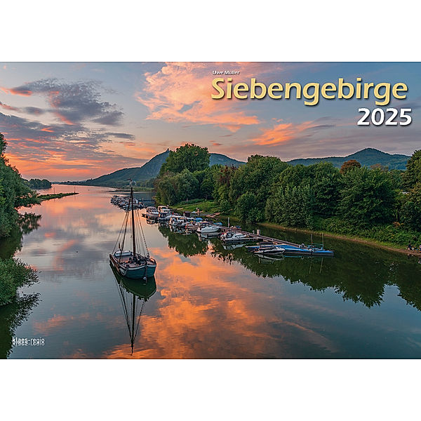 Siebengebirge 2025 Bildkalender A3 quer, spiralgebunden