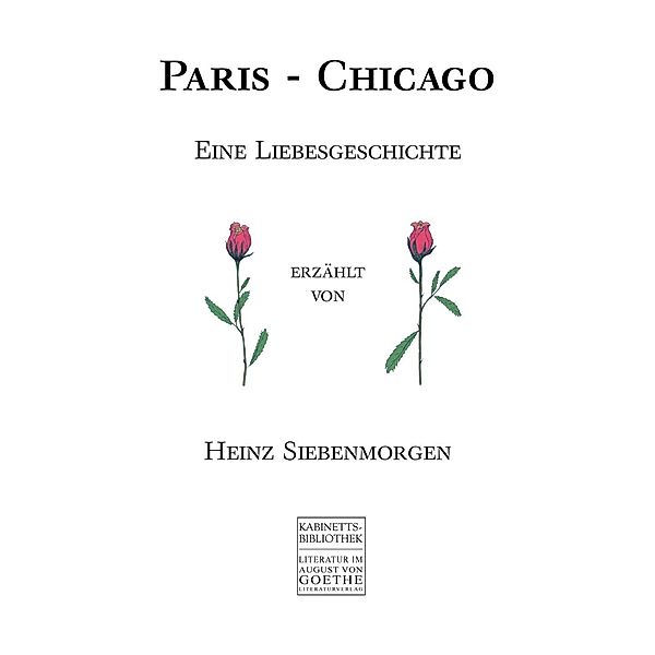 Siebenmorgen, H: Paris - Chicago, Heinz Siebenmorgen