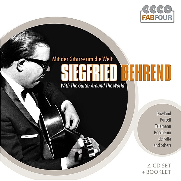 Siegfried Behrend - Mit der Gitarre um die Welt, 4 CDs, Siegfried Behrend