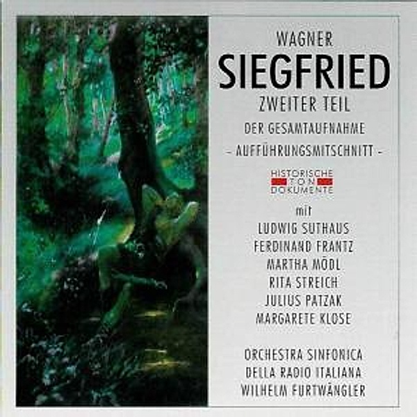 Siegfried-Zweiter Teil, Orch.Sinfonica Della Radio Italiana