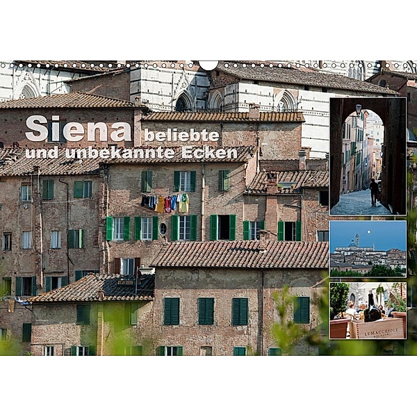 Siena, beliebte und unbekannte Ecken (Wandkalender 2021 DIN A3 quer), Ulrike Gruch